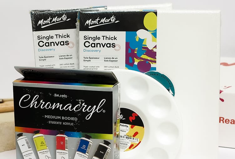 Paint & Sip Craft Kit - Cabernet & Canvas