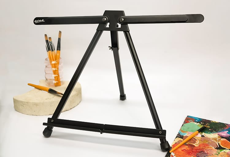Tabletop Easel & Canvas