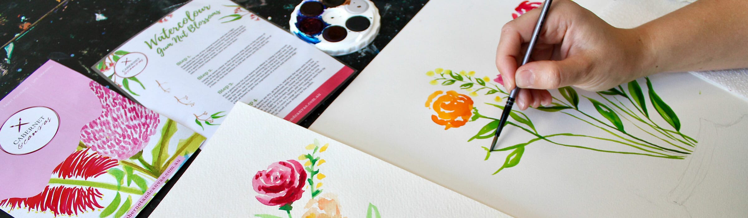 Watercolour & Wine: Botanicals