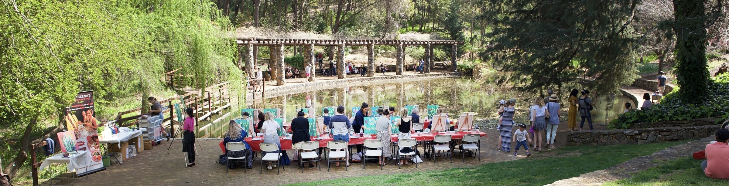 Mother’s Day Watercolour Workshop At Araluen Botanic Park